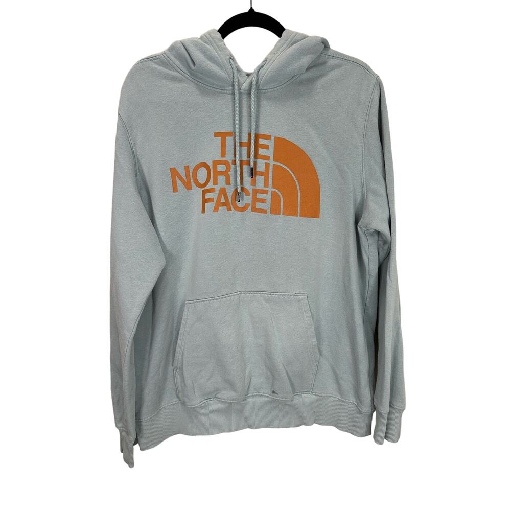 The North Face Men’s Half Dome Pullover Hoodie Tourmaline Blue size Large
